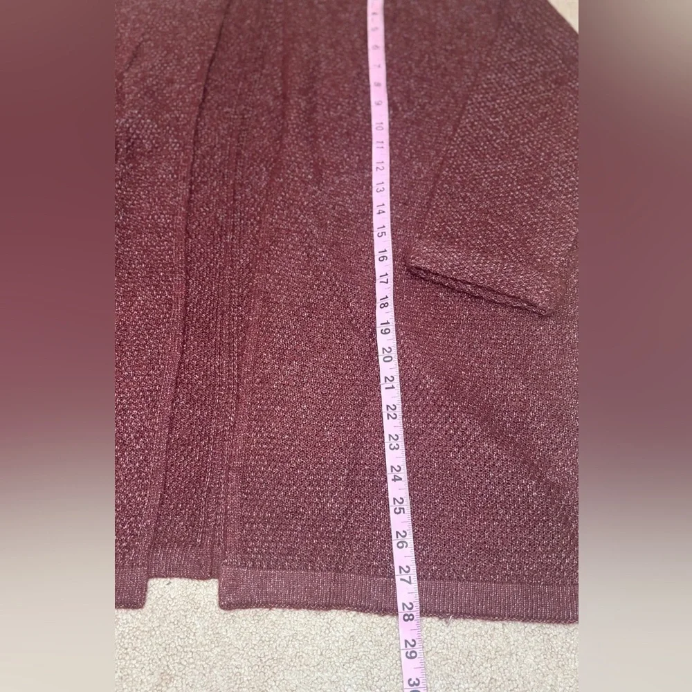 Pink Clover Maroon Knit Sweater